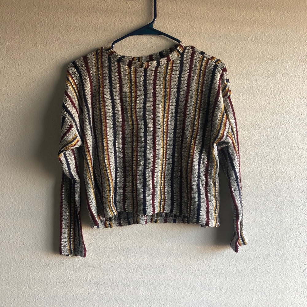 FN Multi-Colored Semi Crop Top